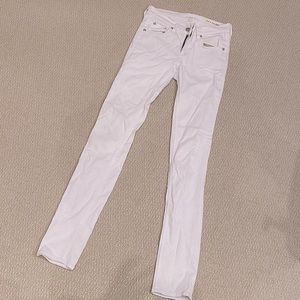 Rag and Bone white jeans